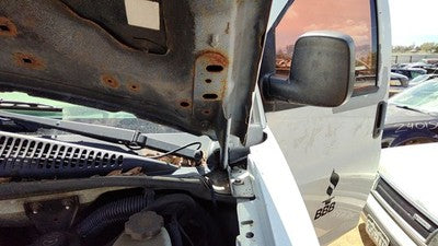 2012 Chevy Express Van Driver Left Hood Hinge Assembly Oem White 50U