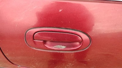 1997 Ford Escort Passenger Right Rear Outside Door Handle Oem Back Red