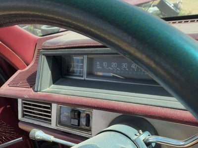 1986-1988 Olds 88 Trim Bezel Around Speedometer Oem Dash Surround Panel 25532007