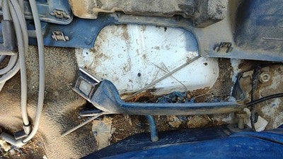 1996 Ford F350 Driver Left Front Seat Belt Buckle Receiver Oem Blue