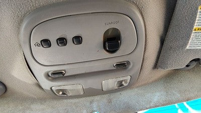 00-04 Bonneville Center Overhead Console Dome Light Map Lamp Cubby Pewter 932
