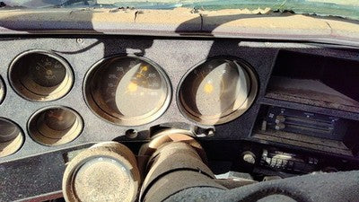 1983 Gmc Sierra C3500 Trim Bezel Around Speedometer Oem Dash Surround Panel
