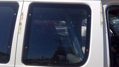 1992-2014 Ford Van E150 Passenger Right Rear Side Window Door Glass Back Forward