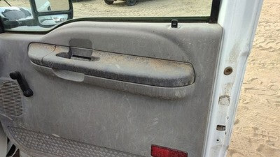 99-01 F250 Super Duty Passenger Right Front Door Trim Panel With Switches Gray