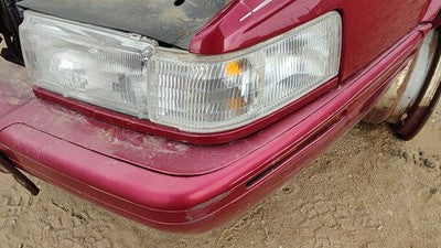 2001 Cadillac Eldorado Driver Left Trim Strip Below Headlight Crimson Red 86U