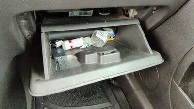 2007-2011 Chevy Hhr Glove Box Assembly Complete Door With Latch Oem Black 19B
