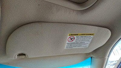 2001-2005 Ford Explorer Passenger Right Sun Visor Oem Tan Gp 1L2z7804104haa