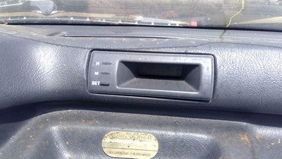 1989-1993 Mitsubishi Galant Vr-4 Clock Assembly On Dash Oem Black Mb728321