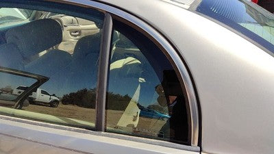 1997-2005 Park Ave Ultra Driver Left Rear Vent Window Back Door Glass With Frame