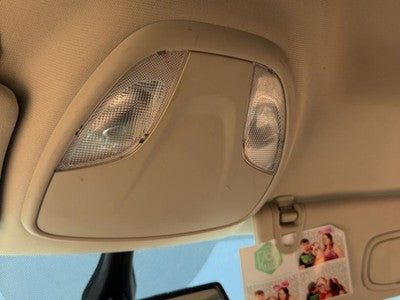 13-15 Dart Center Overhead Console Oem Dome Light Map Lamp Cubby Black B7X9