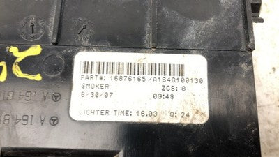 2007-2012 Mercedes Gl450 Ash Tray Assembly Oem Slide Out Dash 16876165