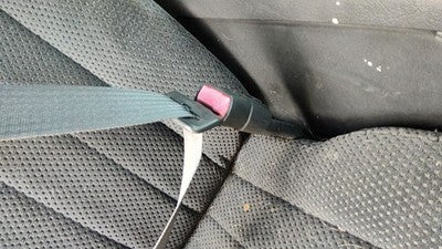 1996 S10 Blazer Passenger Right Front Seat Belt Buckle Receiver Oem Gray