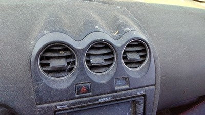 07-09 Nissan Altima Center Dash Vents With Trim Panel Bezel G Charcoal Hybrid