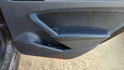 12-19 Vw Passat Passenger Right Rear Door Trim Panel With Switches Back Black Tb