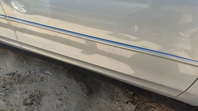 98-02 Oldsmobile Intrigue Passenger Right Front Moulding Fm Door Trim Silver 17U