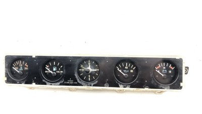 1987-1991 Wrangler Yj Center Gauge Set Oil Fuel Clock Temp Volt Instrument Panel