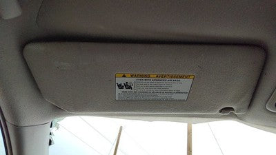 2002-2006 Toyota Camry Driver Left Sun Visor Oem 95 Stone 74320Aa250a0