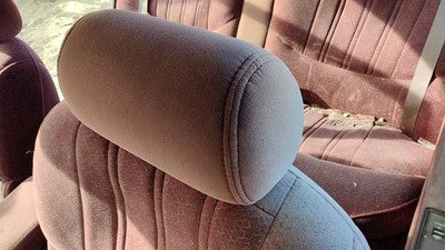 1998 Buick Lesabre Pair Of Front Headrests Oem Left Right Set Seat Red