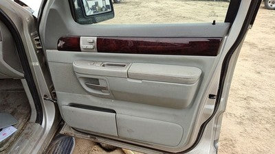 2003 Lincoln Aviator Passenger Right Front Door Trim Panel With Switches Gray Bl