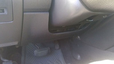 06-10 Mercury Mountaineer Lower Dash Under Column Knee Bolster Trim Panel Black