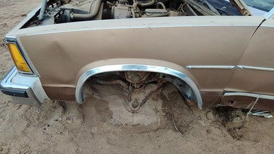 1978-1987 Chevy Malibu Driver Left Front Fender Oem Tan 4 Door 14016340