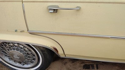 80 Cadillac Deville Passenger Right Rear Moulding From Door Oem Back Trim Strip