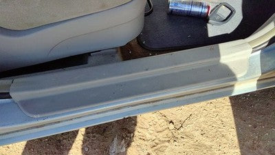2007 Hyundai Sonata Passenger Right Lower Sill Step Moulding Trim Panel Fz Gray