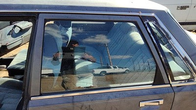 1983-86 Toyota Camry Driver Left Rear Side Window Door Glass Oem Back 6811432010