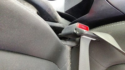 2010-2013 Kia Soul Driver Left Front Seat Belt Buckle Receiver Oem Black Wk