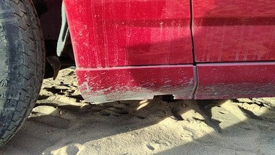 10 Charger Driver Left Moulding From Fender Trim Strip Prh Inferno Red Crystal