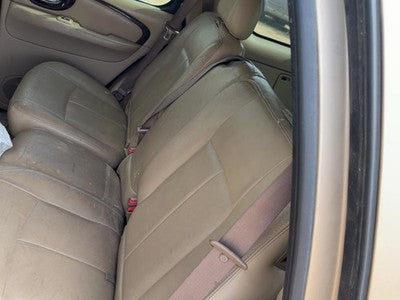 04 Rainier Complete Set Rear Seat Belts Retractor Buckle Left Right Back Tan 332