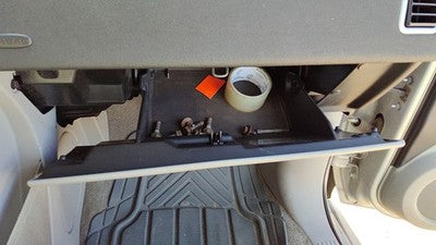 2005-2009 Chevy Equinox Glove Box Assembly Complete Door With Latch Oem Gray 14B