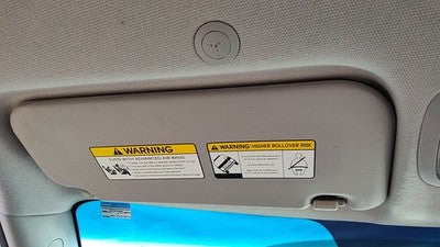 2010-2013 Kia Soul Driver Left Sun Visor Oem Black Wk 852102K270qw