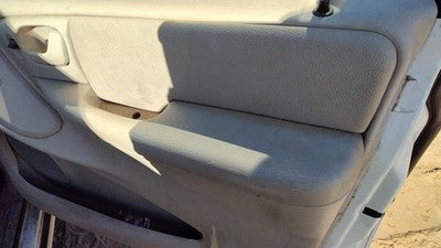 04-07 Dodge Caravan Passenger Right Front Door Trim Panel With Switches Khaki J1