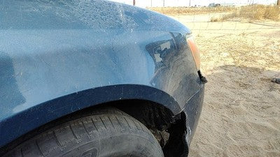 2006-2010 Hyundai Sonata Passenger Right Front Fender Oem Blue 663200A000