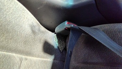 1999 Toyota Camry Driver Left Front Seat Belt Buckle Receiver Oem Gray 10