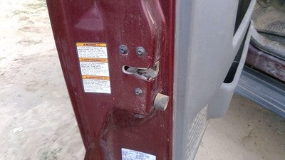 2006 F350 Super Duty Driver Left Front Door Latch With Rods/Cables Oem