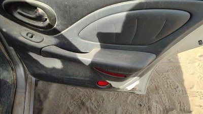 03-04 Bonneville Passenger Right Rear Door Trim Panel With Switches Back Pewter