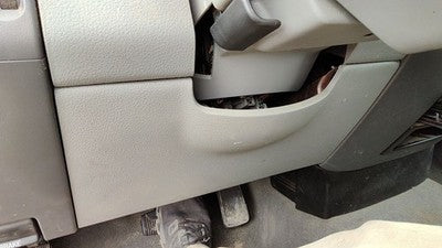 Ford F150 Lower Dash Under Column Knee Bolster Trim Panel Oem Gray Me