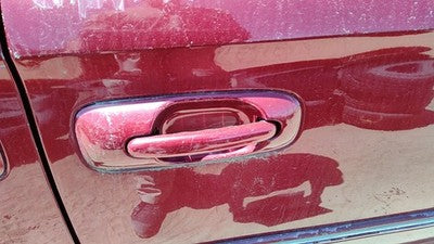 01-07 Town Country Driver Left Rear Outside Door Handle Oem Back Red Prh
