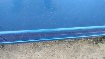 08-14 Dodge Avenger Passenger Right Front Moulding From Door Trim Strip Blue Pbd