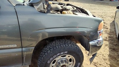 1999-2006 Gmc Sierra 2500 Passenger Right Front Fender Oem Gray 14U 88944418