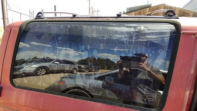 1985-1990 Ford Bronco 2 Passenger Right Rear Quarter Glass Back Side Window Oem