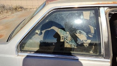 1985 Pontiac Sunbird Passenger Right Rear Quarter Glass Back Side Window 2Dr Oem