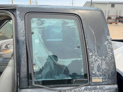 89-99 Chevy Silverado 1500 Driver Left Rear Quarter Glass Back Side Window Oem