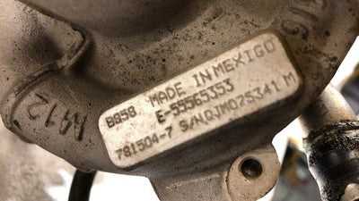 2011-2016 Chevy Cruze Turbo Assembly Oem With Exhaust Manifold 1.4L 25201063