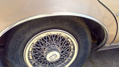 1985 Olds 88 Passenger Right Rear Wheel Flare Moulding Oem Chrome Trim