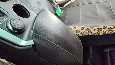2011-2015 Ford Explorer Center Console Lid Only Oem Arm Rest Fold Down Black Cw