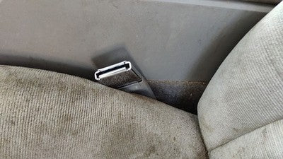 1993 S10 Blazer Driver Left Front Seat Belt Buckle Receiver Oem Gray