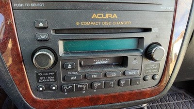 2001-2004 Acura Mdx Stock Radio Oem Factory Stereo Cd Player 39100S3Va33Za